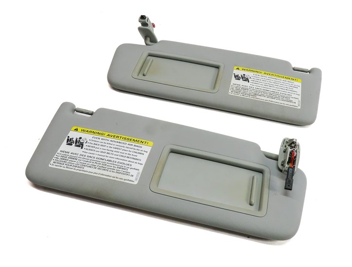 2017-2019 AUDI A4 (B9 8W) FRONT LEFT & RIGHT SUNVISOR SHADE SET-2 (Gray)