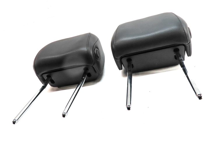 Thumbnail 2: 2017-2019 AUDI A4 A5 S5 (B9 F5 8W 8WS) FRONT LEFT & RIGHT HEADREST SET/2 (Black)