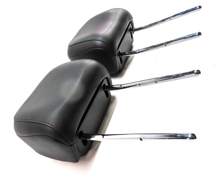 Thumbnail 4: 2017-2019 AUDI A4 A5 S5 (B9 F5 8W 8WS) FRONT LEFT & RIGHT HEADREST SET/2 (Black)