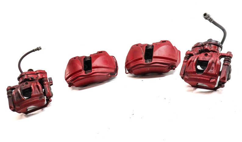 Thumbnail 2: 2017-2019 AUDI A4 A5 (B9 8W 8W6) FRONT/REAR LEFT/RIGHT BRAKE CALIPER SET-4
