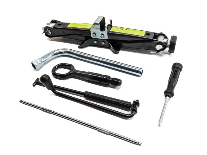 2009-2017 AUDI A4 S4 A5 S5 (B8 8K 8T) SPARE TIRE JACK WRENCH TOOL KIT SET