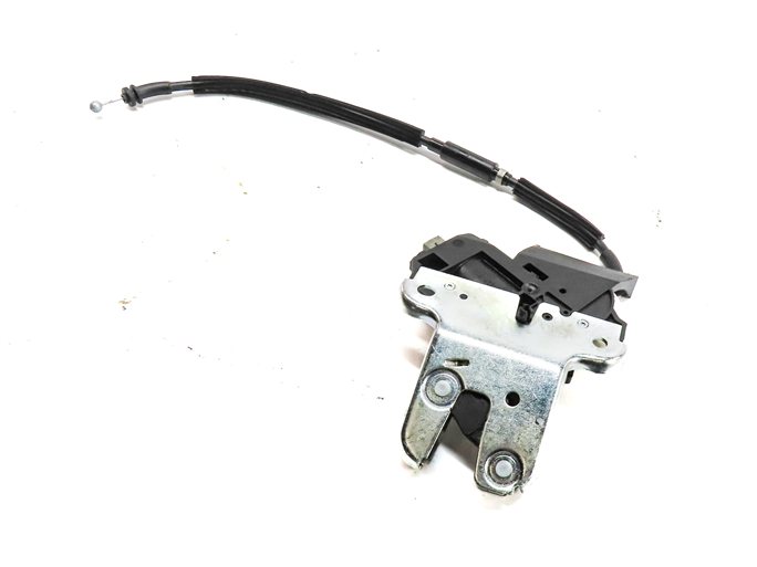2012 AUDI A4 (B8 8K) REAR TRUNK HATCH LID LOCK LATCH ACTUATOR w/ CABLE