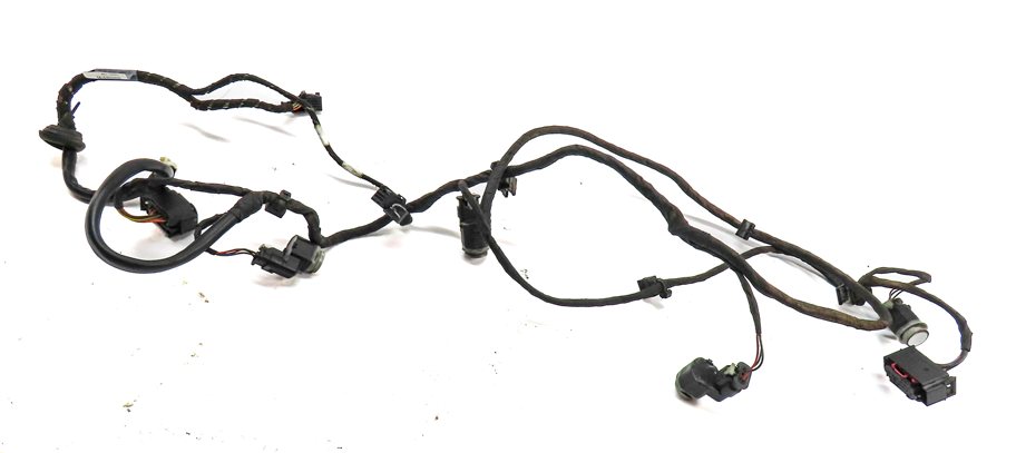 2012 AUDI A4 (B8 8K) REAR PARK ASSIST PDC DISTANCE CONTROL SENSOR SET/4 (Silver)