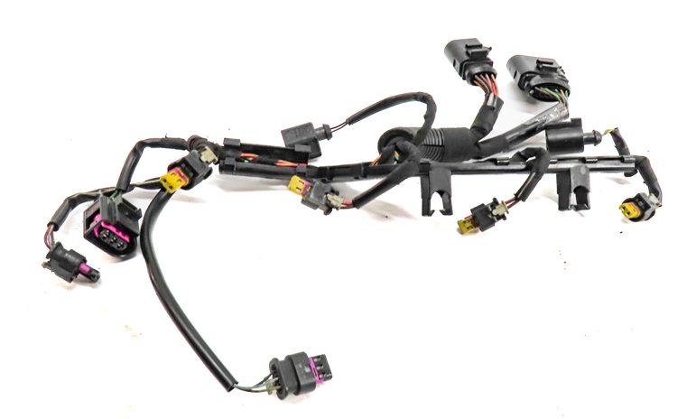 Thumbnail 4: 2012 AUDI A4 (B8 8K) 2.0L (CAEB) ENGINE FUEL INJECTOR WIRE WIRING HARNESS LOOM