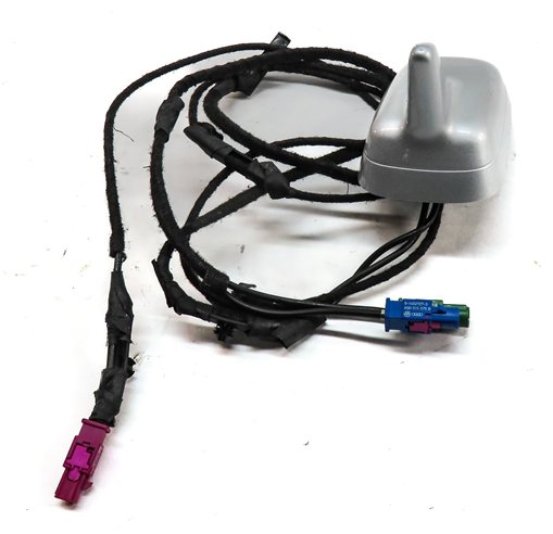 Thumbnail 4: 09-12 AUDI A4 S4 (B8 8K) AM/FM RADIO STEREO PHONE ROOF SHARK FIN ANTENNA(Silver)