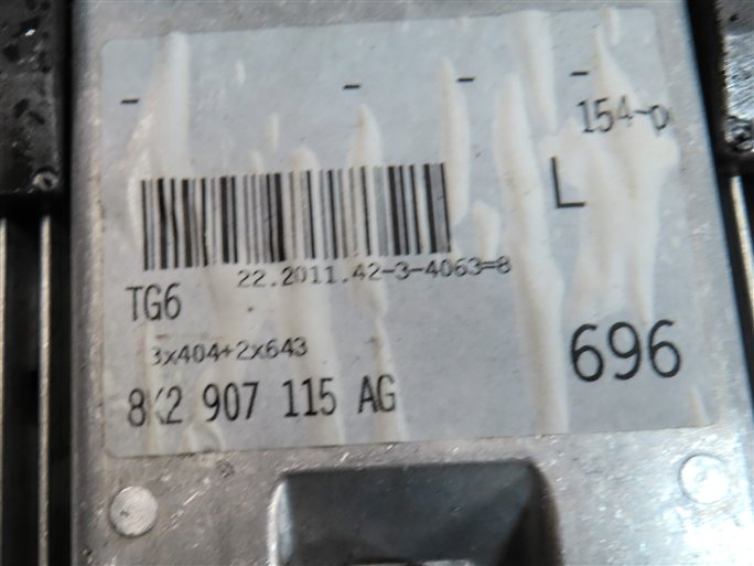 Thumbnail 16: 2012 AUDI A4 A5 (B8 8K 8T) 2.0L ECM BCM GATEWAY IMMOBILIZER MODULE KEY SET/9