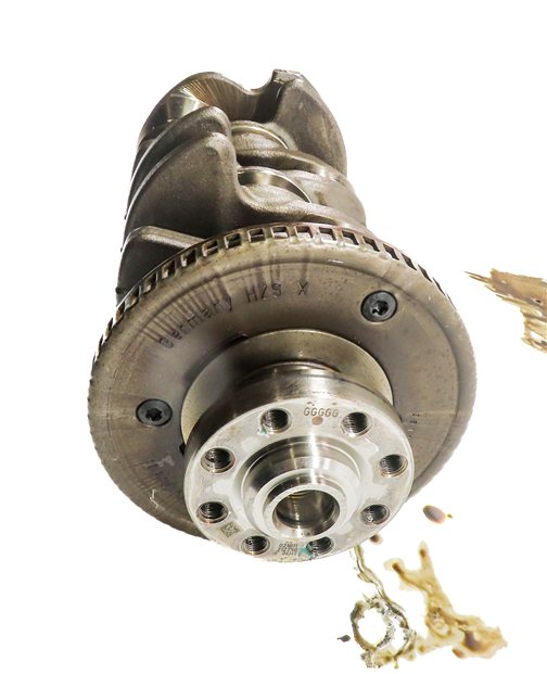 Thumbnail 3: 2012 AUDI A4 (B8 8K) 2.0L (CAEB) ENGINE MOTOR CRANK SHAFT CRANKSHAFT