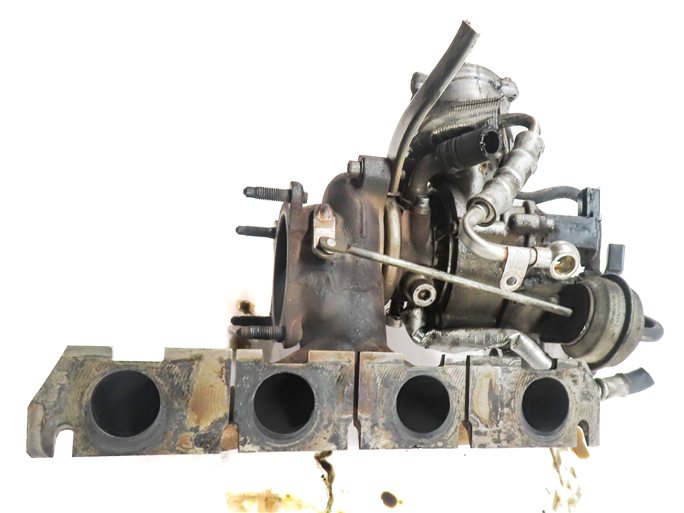 Thumbnail 5: 2009-2012 AUDI A4 A5 Q5 (B8 8K 8T 8R) 2.0T TURBO ENGINE TURBOCHARGER w/ MANIFOLD