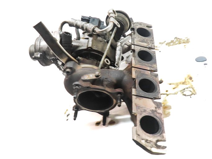 Thumbnail 6: 2009-2012 AUDI A4 A5 Q5 (B8 8K 8T 8R) 2.0T TURBO ENGINE TURBOCHARGER w/ MANIFOLD