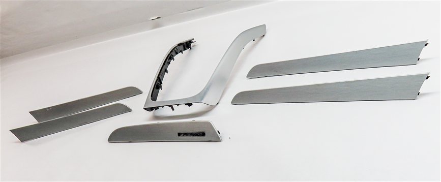 Thumbnail 2: 2012 AUDI A4 (B8 8K) INTERIOR DASH CENTER CONSOLE DOOR TRIM SET/6 (Matte)
