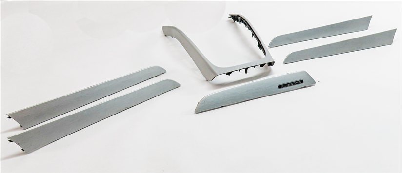 Thumbnail 3: 2012 AUDI A4 (B8 8K) INTERIOR DASH CENTER CONSOLE DOOR TRIM SET/6 (Matte)