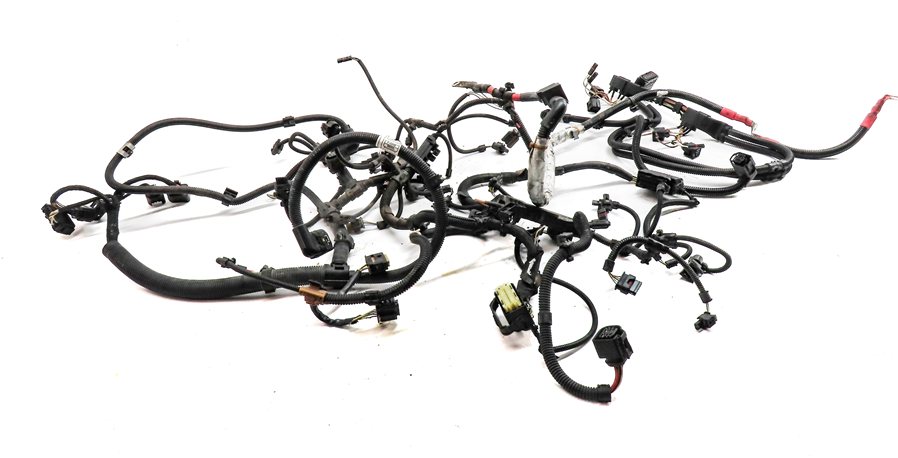 Thumbnail 1: 2016 BMW 428I CONVERTIBLE (F33) 2.0L (N26) ENGINE MOTOR WIRE WIRING HARNESS