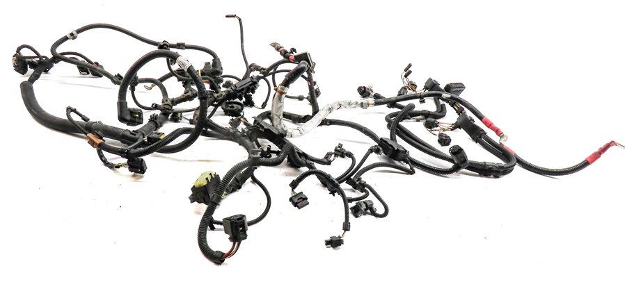 Thumbnail 2: 2016 BMW 428I CONVERTIBLE (F33) 2.0L (N26) ENGINE MOTOR WIRE WIRING HARNESS