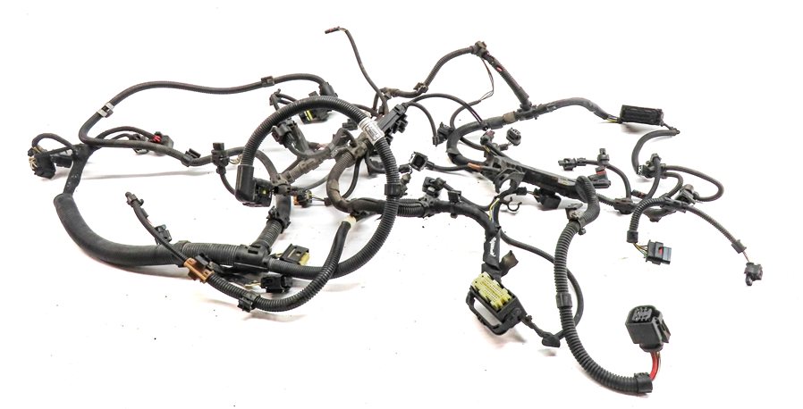 Thumbnail 6: 2016 BMW 428I CONVERTIBLE (F33) 2.0L (N26) ENGINE MOTOR WIRE WIRING HARNESS