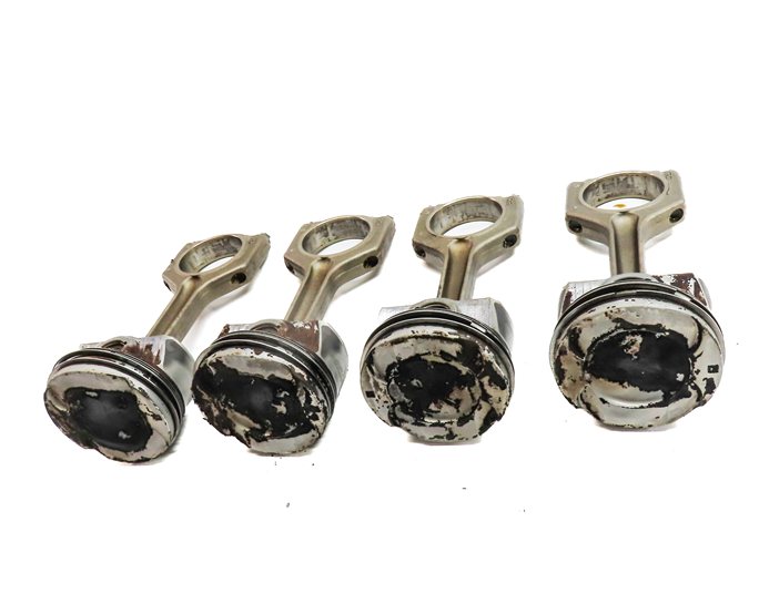 Thumbnail 3: 14-18 BMW 2 3 4 5 X1 X3 X5 Z4 2.0L (F10 F22 F30) TURBO N20 N26 PISTON & ROD SET4