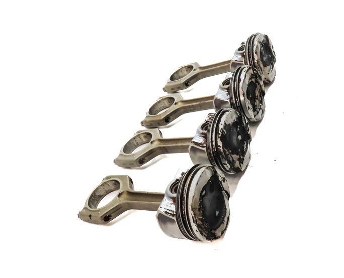Thumbnail 5: 14-18 BMW 2 3 4 5 X1 X3 X5 Z4 2.0L (F10 F22 F30) TURBO N20 N26 PISTON & ROD SET4