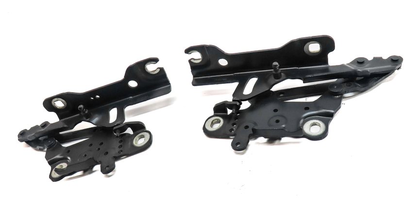 Thumbnail 2: 12-21 BMW 2 3 4 SERIES (F22 F30 F32 F34) LEFT & RIGHT HOOD HINGE SET 2 (Black)