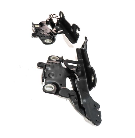 Thumbnail 3: 12-21 BMW 2 3 4 SERIES (F22 F30 F32 F34) LEFT & RIGHT HOOD HINGE SET 2 (Black)