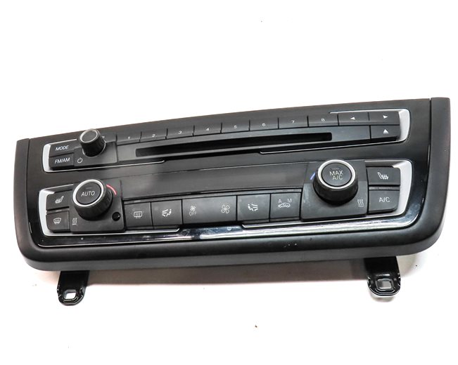 Thumbnail 2: 15-20 BMW 2 / 3 / 4 SERIES (F22 F30 F32) FRONT HEATER TEMPERATURE RADIO CONTROL