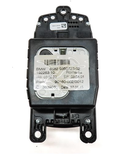 Thumbnail 4: 12-20 BMW 2 3 4 SERIES (F22 F30 F32 F34) STEREO NAVIGATION i-DRIVE SWITCH KNOB