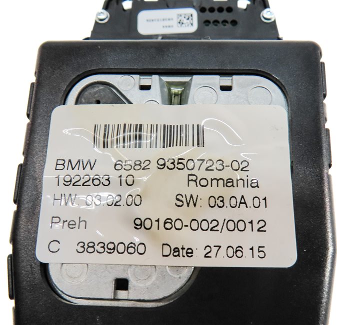 Thumbnail 5: 12-20 BMW 2 3 4 SERIES (F22 F30 F32 F34) STEREO NAVIGATION i-DRIVE SWITCH KNOB