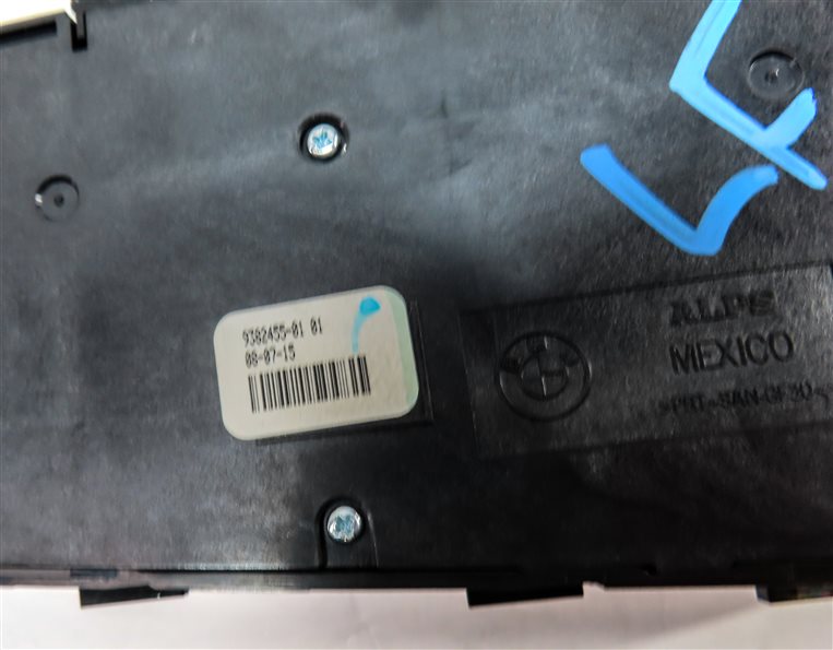 Thumbnail 5: 2016 BMW 428I CONVERTIBLE (F33) FRONT LEFT SEAT POSITION ADJUST SWITCH w/LUMBAR