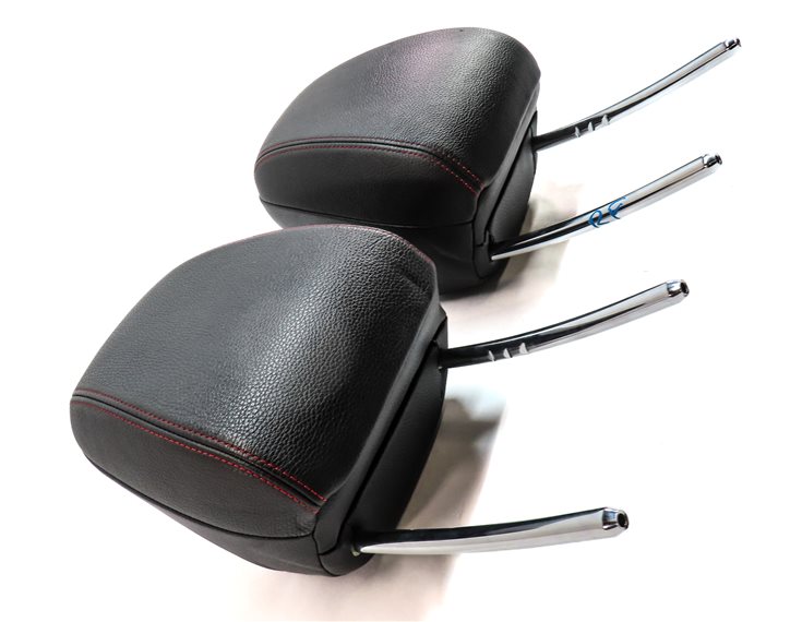 Thumbnail 3: 14-20 BMW 428i 430i 435i 440i M4 (F32) CONVERTIBLE FRONT HEADREST SET/2  (Black)