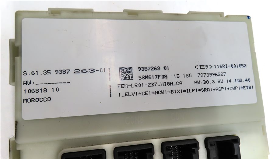 Thumbnail 14: 13-18 BMW 328i 428i 528i X3 X4 (F30 F32) 2.0L N26 ENGINE DME BCM MODULE KEY SET