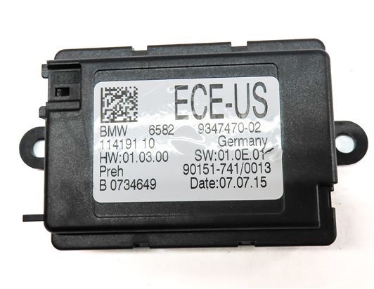 Thumbnail 3: 2016 BMW 428I CONVERTIBLE HARDTOP (F33) iDRIVE TOUCH CONTROL MODULE