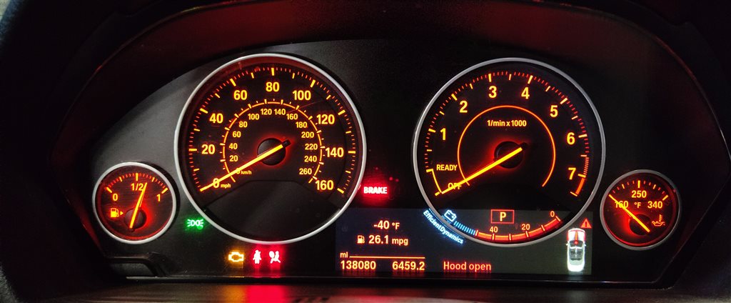 Thumbnail 2: 12-20 BMW 320i 328i 330i 335i 428i 430i 435i (F30 F32) SPORT SPEEDOMETER (138k)