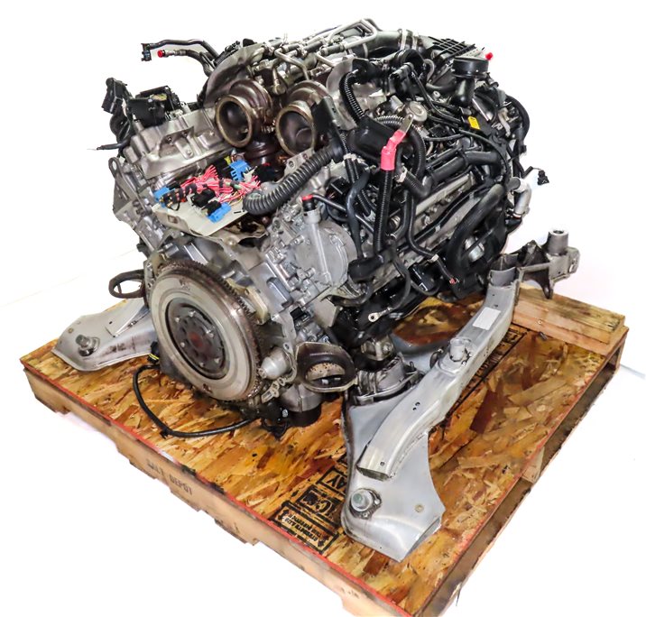 Thumbnail 11: 12-16 BMW M5 M6 ///M (F06 F10 F12) 4.4L S63T TWIN TURBO ENGINE ASSEMBLY (75k)