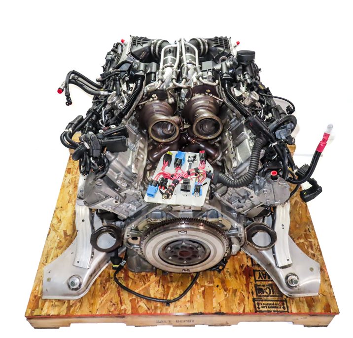 Thumbnail 9: 12-16 BMW M5 M6 ///M (F06 F10 F12) 4.4L S63T TWIN TURBO ENGINE ASSEMBLY (75k)