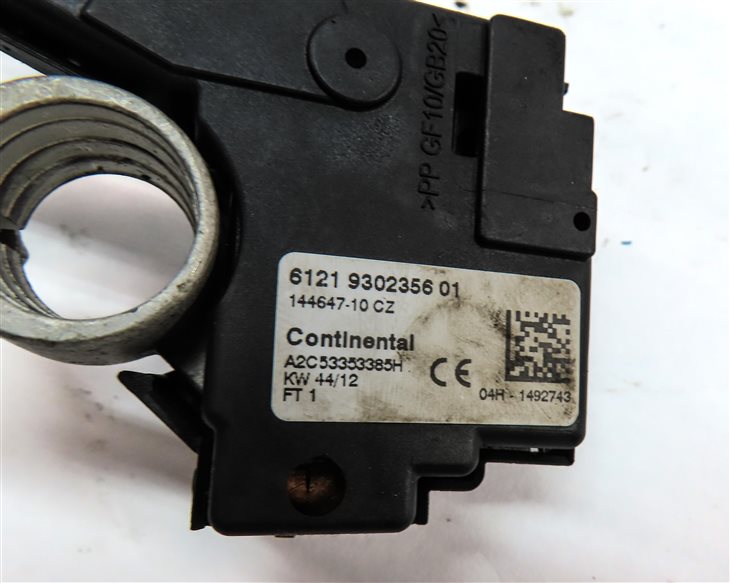 Thumbnail 6: 2013 BMW M6 (F13) 4.4L (S63) ENGINE NEGATIVE BATTERY TERMINAL WIRE CABLE