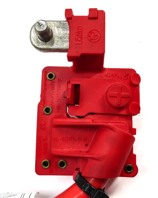 Thumbnail 5: 2013 BMW M6 (F13) 4.4L (S63) ENGINE POSITIVE BATTERY TERMINAL WIRE CABLE