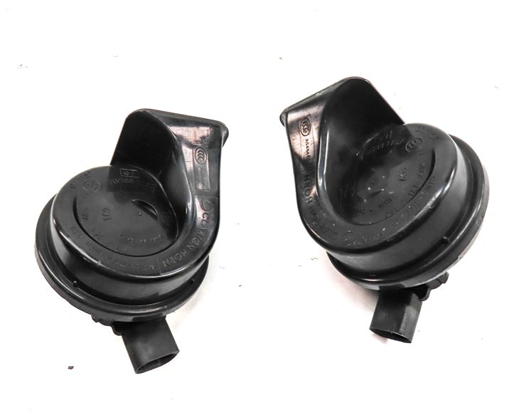 Thumbnail 4: 2009-2017 BMW 6 7 SERIES (F01 F06) HIGH & LOW TONE SAFETY HORN SET 2