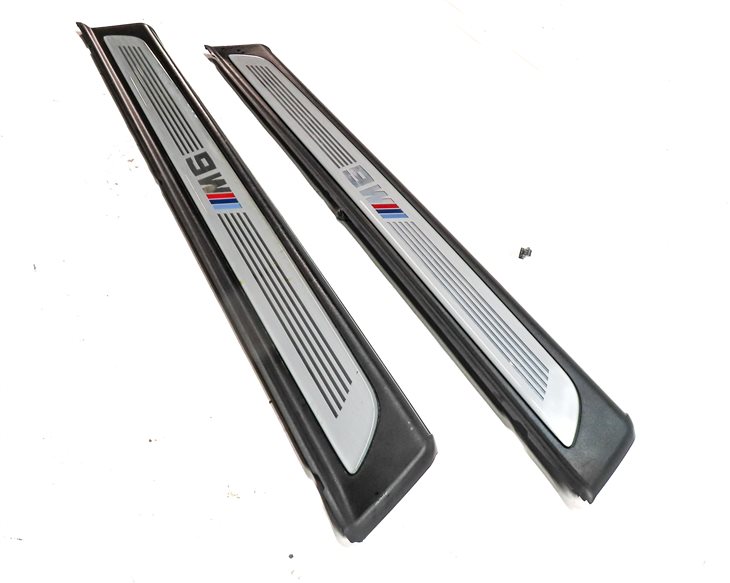 Thumbnail 5: 2013 BMW M6 (F13) COUPE FRONT LEFT & RIGHT M SPORT DOOR SILL SCUFF PLATE SET/2