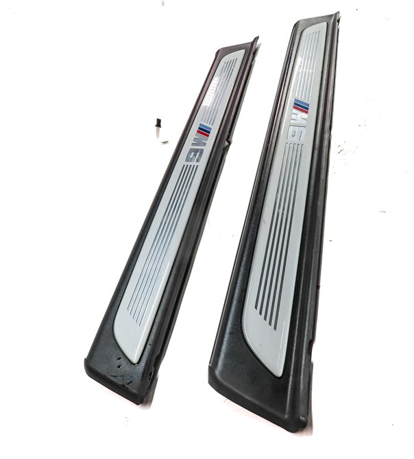 Thumbnail 6: 2013 BMW M6 (F13) COUPE FRONT LEFT & RIGHT M SPORT DOOR SILL SCUFF PLATE SET/2