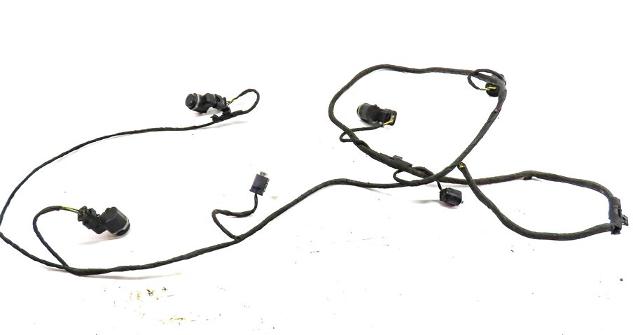 Thumbnail 2: 2013 BMW M6 (F13) REAR PARK ASSIST PDC DISTANCE CONTROL WIRE SENSOR SET/4 (Gray)