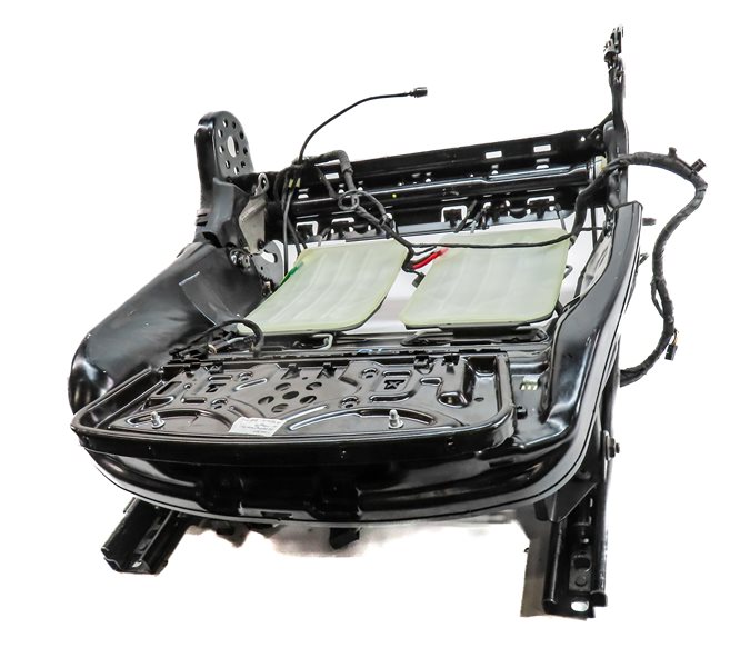 Thumbnail 2: 12-14 BMW 640i 650i M6 F06 F12 COUPE RIGHT PASSENGER 10 WAY SEAT TRACK w/MOTORS