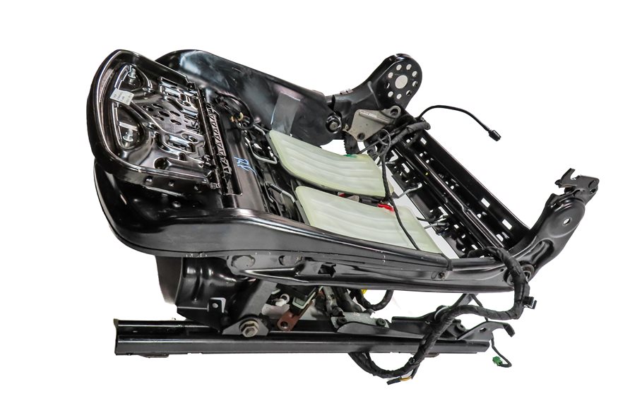 Thumbnail 3: 12-14 BMW 640i 650i M6 F06 F12 COUPE RIGHT PASSENGER 10 WAY SEAT TRACK w/MOTORS