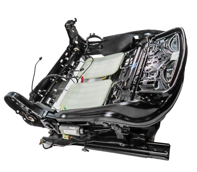 Thumbnail 4: 12-14 BMW 640i 650i M6 F06 F12 COUPE RIGHT PASSENGER 10 WAY SEAT TRACK w/MOTORS