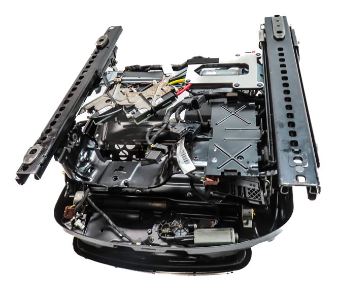 Thumbnail 6: 12-14 BMW 640i 650i M6 F06 F12 COUPE RIGHT PASSENGER 10 WAY SEAT TRACK w/MOTORS