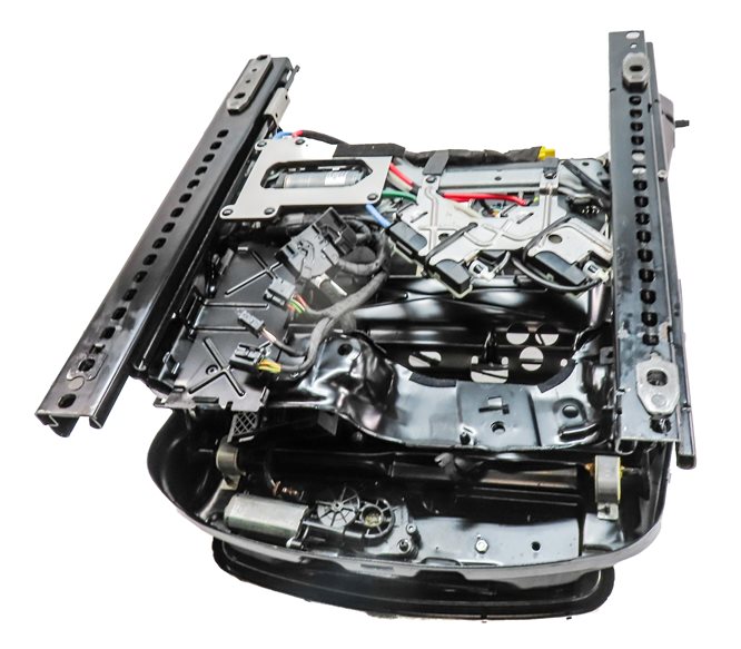 Thumbnail 6: 12-14 BMW 640i 650i M6 F06 F12 F13 COUPE LEFT DRIVER SEAT 10 WAY TRACK w/MOTORS