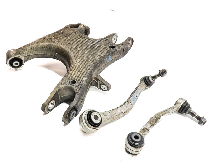 2012-2019 BMW M5 M6 ///M (F06 F10 F12 F13) LEFT DRIVER REAR CONTROL ARM SET-3