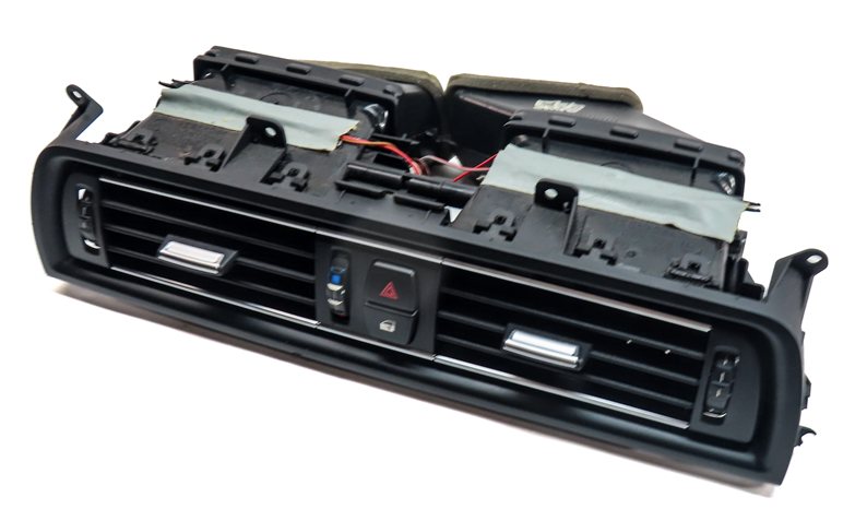 2013 BMW M6 (F13) FRONT CENTER DASH HEAT AIR AC HVAC DUAL VENT (Black)