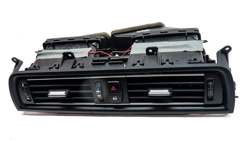 Thumbnail 2: 2013 BMW M6 (F13) FRONT CENTER DASH HEAT AIR AC HVAC DUAL VENT (Black)