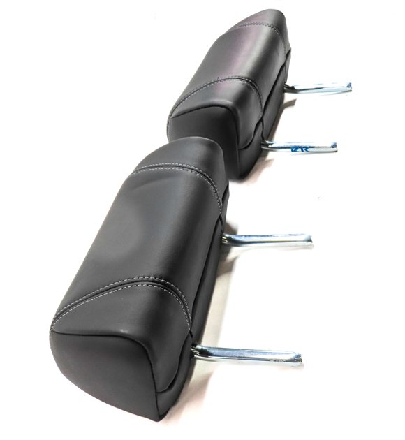 Thumbnail 4: 2012-2018 BMW M6 (F06 F12 F13) REAR LEFT & RIGHT SEAT HEADREST (BLACK LEATHER)