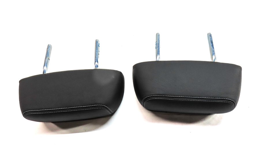 Thumbnail 6: 2012-2018 BMW M6 (F06 F12 F13) REAR LEFT & RIGHT SEAT HEADREST (BLACK LEATHER)