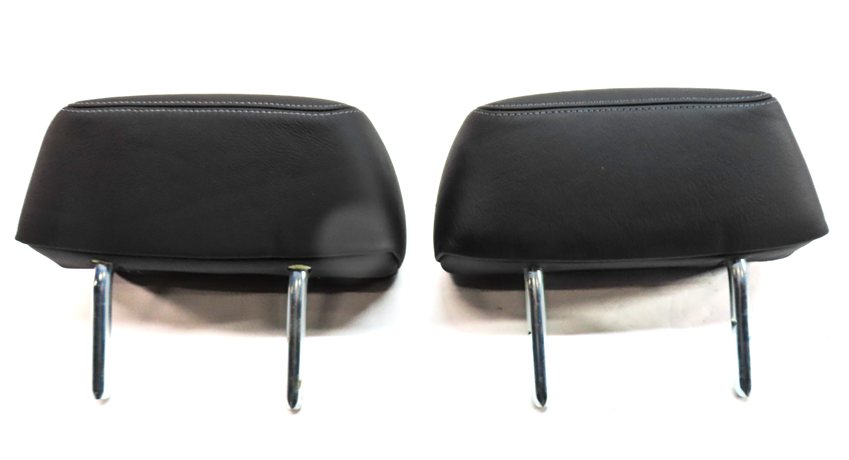 Thumbnail 7: 2012-2018 BMW M6 (F06 F12 F13) REAR LEFT & RIGHT SEAT HEADREST (BLACK LEATHER)