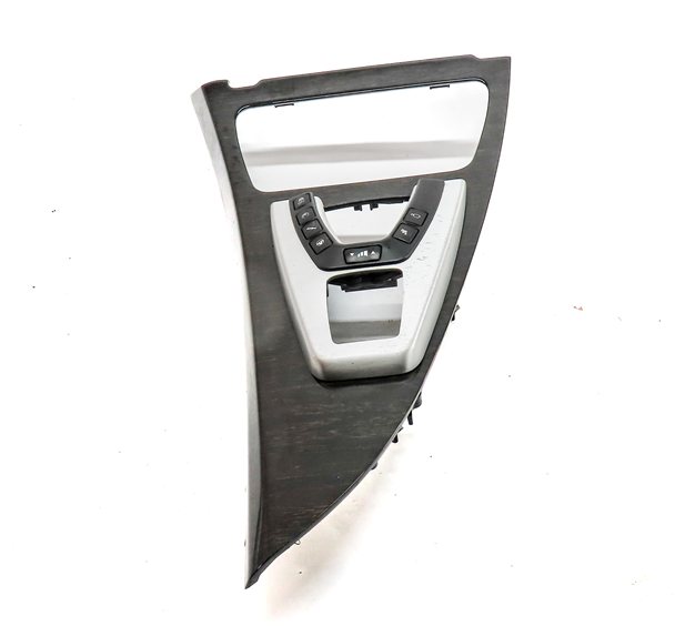 Thumbnail 2: 2013 BMW M6 (F13) CENTER CONSOLE GEAR SHIFT SHIFTER TRIM SURROUND BEZEL (Oak)